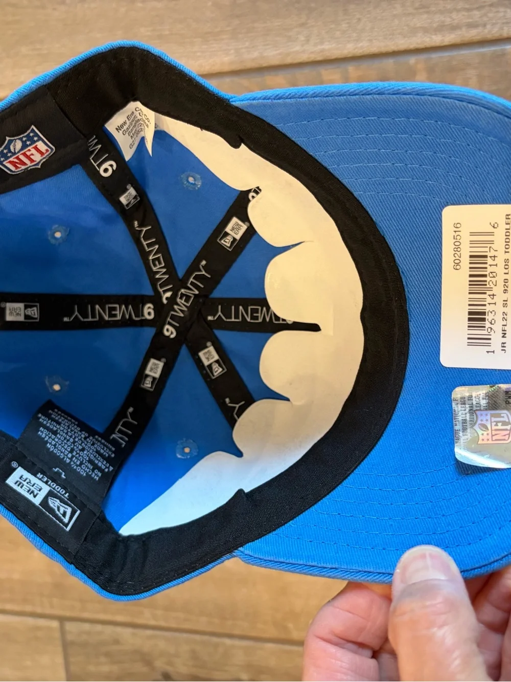 Los Angeles Chargers NFL Kids Blue Snapback Hats set of 2 toddler/child